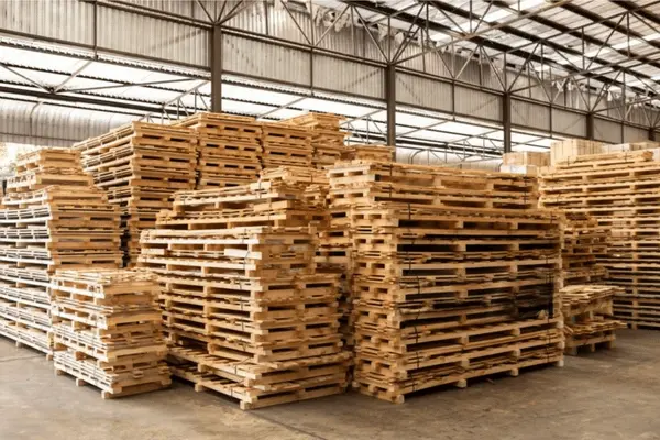 Custom size wooden pallets manufactured to specification for UAE businesses